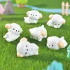 Manualidades de Resina de Cachorro Lindo Paisaje Micro para Acuario Decoraciones DIY para Escritorio Adornos Pequeños Lindos
