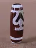 Pulseira de Contas Dzi de Ágata Natural Nove Olhos, Contas Soltas, Três Olhos, Vários Estilos, Acessórios de Pulseira Estilo Étnico Vintage