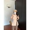 Estilo Lujuria Pura Tejido Único y Chic Camisola Pequeña Verano Ropa Exterior Delgada Abertura Sin Mangas Dulce y Picante Top para Mujer