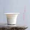 Coador de Chá Yue Rui Separador de Chá de Cerâmica Grossa Filtro Integrado Funil de Porcelana Branca Acessórios para Conjunto de Chá Kung Fu