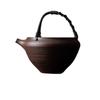 Juego de Té Estilo Japonés Wabi-Sabi con Cerámica Rústica, Colección de Laca Roja, Tetera, Gaiwan, Taza de Té, Soporte para Olla Venta de Liquidación