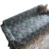 Toalha para Sofá Yiji Qiyun Estilo Americano Country Anti-Arranhões de Gato Jacquard Flor Azul Espessa Retrô Fornecimento Direto de Fábrica