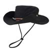 Nuevos Sombreros de Pescador Bordados para Exteriores para Hombres y Mujeres Estilo Camping Montañismo Sombreros Parasol Pesca Protección Solar Serie Sombrero Vaquero Occidental