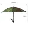 Accesorio de clip para sombrilla de minimoto, parasol para teléfono móvil, sombrilla decorativa pequeña impermeable y a prueba de sol, se puede imprimir con logo para publicidad