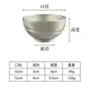 Palitos, Colheres, Pratos, Cinzeiros, Tigelas de Arroz, Tigelas de Sopa, Copos, Talheres, Pratos para Condimentos, Pratos para Lanches de Aço Inoxidável Estilo Coreano Retro 304