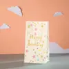 Estoque disponível Amazon Sacola de doces para festa de aniversário sacola de comida sacola de papel Kraft sacola de comida sacola de presente