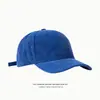 Boné de Baseball Liso de Veludo para Casal Masculino e Feminino Estudantes Casuais Chapéu Macio Estilo Japonês Cabeça Grande Gorro Quente