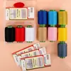Mini kit de costura portátil para uso doméstico, kit de costura de alta calidad para dormitorio, juego práctico de hilo de coser y herramientas de reparación