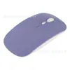 Ratón Bluetooth Inalámbrico Silencioso Doble Modo Batería Recargable 2.4g Color Macarrón Retroiluminado Tableta Laptop Escritorio
