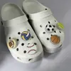 Diapositivas para Zapatos de Equipo de Fútbol del Mundial con Luz LED Intermitente Accesorios para Zapatos Impresos en UV