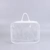 Bolsa de embalaje de textil para el hogar de PVC transparente bolsa para almacenamiento de manta edredón edredón de algodón almohada bolsa a prueba de polvo bolsa de alambre de acero