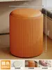 Taburete de Maquillaje, Silla de Tocador, Habitación de Niñas, Manicura, Lujo Ligero, Sensación de Gama Alta, Vestidor, Taburete Redondo con Capacidad de Almacenamiento, Estilo Crema