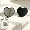 Espejo Pequeño Portátil con Temática de Amor, Espejo Moderno Sencillo en Forma de Corazón, Mini Espejo de Maquillaje de Vidrio para Belleza en Dormitorios de Estudiantes, Venta al por Mayor
