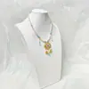 Collar Estilo Antiguo Campana Candado de Paz Nuevo Estilo Chino Collar Estilo Étnico Retro Colgante de Perla Accesorios Antiguos Hanfu Yingluo