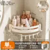 Estante de almacenamiento para baño Cabei, cesta triangular, instalación sin taladro, estante de almacenamiento para inodoro de baño, estante de esquina para ducha