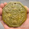 Achados de Jade Antigo, Itens Antigos de Imitação, Objetos Velhos, Antiguidades, Artefatos de Jade, Jade Sui, Jade Antigo de Alta Qualidade, Pingente Antigo de Dragão de Jade, Amuleto