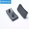 Hebilla de Costilla de Plástico Bastidor de Cama de Hierro Listones 61, 65 Inserción de un Solo Lado Funda de Goma Accesorios para Muebles Bastidor de Fila Conector de Plástico