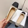 2026 Primavera/Outono Novo Francês Laço Pérola Retrô Baixo Bloco de Cores Perfumado Mary Jane Moda Sapatos Individuais