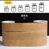 Adesivo de grão de madeira autoadesivo capa de madeira maciça cobrir furos reparar piso madeira borda de porta wrap tira decorativa renovação de guarda-roupa móveis