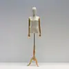 Maniquí de tienda de ropa, accesorios, maniquí de medio cuerpo femenino, versión coreana, estante de exhibición para tienda de ropa de mujer, maniquí de cuerpo entero humano, estante para maniquí de vestido de novia