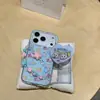 Soporte Harada Osamu de fondo azul apto para iPhone 18 Pro Max con cadena para colgar, funda de teléfono Apple 17, soporte 15, 16 acabado mate