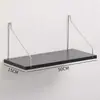 Estante de Pared Montado en Pared Sin Taladro Divisor Soporte para Proyector Estante para Router Estantería de Pared Estante de Almacenamiento