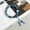Pulsera de Estrella de Mar de Cerámica Jingdezhen Nuevo Estilo Chino Joyería Pulsera de Gato Estudiante Accesorios de Puesto Tienda Boutique