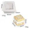 Molde Squishy de Inverno Comida Simulada Brinquedo Torrada Pão Gatinho Fofo Bolo de Leite Squishy Molde Artesanal DIY