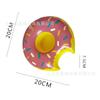 Em estoque Fornecimento Flamingo Donut Limão Melancia Abacaxi Caranguejo Amor Copo Mat Inflável Copo de Água Titular