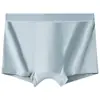 Calzoncillos tipo bóxer de algodón con sensación de nube para hombre, 60 unidades, con entrepierna antibacteriana 7A, sin costuras, alta elasticidad, suaves, transpirables, talla grande, color sólido, briefs de cuatro esquinas