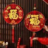 Decoraciones Colgantes de Fortuna 3D Esenciales para el Año Nuevo 2026, Cinco Bendiciones para el Año Nuevo, Lleno de Atmósfera Festiva