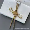 Nó Chinês Série Miu Cordão para Bolsa Pingente Pingente de Nó Chinês Trançado à Mão Decoração de Chaveiro Laço Presente