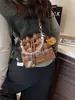 Bolso de Cubo Retro de Gamuza de Nicho para Mujer 2025 Otoño Nuevo Estilo Bolso de Mano de Moda Tendencia Bolso de Hombro para Viajar