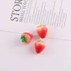 Accesorios de Frutas de Resina DIY Collar Hecho a Mano Pendientes Colgante Llavero Colgante Estilo Fresco y Dulce DIY