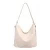 Bolsa Tote de Couro Macio Estilo Coreano 2026 para Mulheres, Bolsa Transversal de Ombro Único de Alto Valor Casual, Bolsa Casual para o Dia a Dia