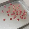 Pacote de Material DIY para Buquê de Pedras Soltas Flash Duas Cores Zircônia Cúbica Oxidada Cor Gradiente Acessórios Feitos à Mão Combinando