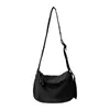 Bolso de Lona Estilo Fresco Minimalista para Mujer 2026 Nuevo Modelo para Viajar Bolso Tipo Dumpling de Nailon Cruzado Pequeño Versátil Casual Moderno