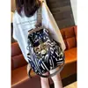 Mochila de Gran Capacidad con Estampado de Marca de Moda Dropshipping Nueva Moda Casual Mochila de Tela Oxford Bolsa de Viaje