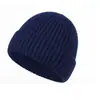 Gorro de Punto de Hilo Retorcido de Terciopelo de Conejo Personalizado para Hombre y Mujer Estilo Coreano Versátil de Invierno para Esquiar Engrosado Cálido Gorro de Lana
