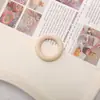 Anillo de Madera 15-100mm Paquete de Materiales Hechos a Mano DIY Anillo Anillo de Madera Creativo Accesorios de Joyería para Pulsera de Niños