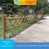 Nova construção rural de aço inoxidável villa jardim parque cerca imitação de cerca de bambu simulação de cerca de bambu imitação de cerca de bambu