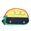 Bolsa de pecho para coche de niños bolsa de accesorios de nailon ligera de dibujos animados estilo coreano estilo occidental pasarela nueva bolsa de accesorios cruzada para niño