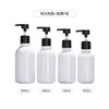 Frasco Dispenser de Shampoo e Loção Tipo Pressão para Hotel, Frasco Vazio de Embalagem para Gel de Banho de Alta Qualidade 500ml