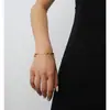 Nuevo Estilo Chino Retro Moda Exquisito Temperamento Versátil Esmalte Flor Pulsera Lujo Ligero Joyería de Borlas de Gama Alta