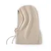 Cachemira 2026 Otoño/Invierno Nuevo Estilo para Mujer Calentador de Cuello con Protección para Orejas Bufanda Integrada con Capucha Pasamontañas Gorro Pulóver