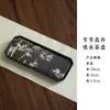 Bandeja de Chá Absorvente Estilo Chinês para Dropshipping no Atacado, Bandeja de Cerâmica Moderna para Preparo Seco, Pequena Bandeja de Chá Criativa de Secagem Rápida para Uso Doméstico