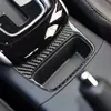 Adecuado para 16-19 Nissan Sylphy accesorios de decoración para modificación de interior de coche panel de almacenamiento de control central de fibra de carbono