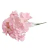 Nuevo ramo decorativo de hortensias artificiales para bodas, flores falsas, accesorios de estudio fotográfico de bodas con hortensias artificiales al por mayor