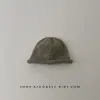 Gorros Infantiles Otoño e Invierno Coreanos Estilo Retro de Punto con Borde Enrollado Protección para las Orejas para Hombres y Mujeres Bebé Sencillos Cálidos y a Prueba de Frío Gorros de Punto