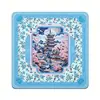 Tapete de Mahjong Floral Mais Vendido na Amazon em Vendas Transfronteiriças, Silencioso, Antiderrapante, Resistente ao Desgaste, Tapete Grande para Mesa de Mahjong Esfregado à Mão para Salas de Jogo